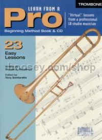 Learn From A Pro Trombone (Book & CD) 
