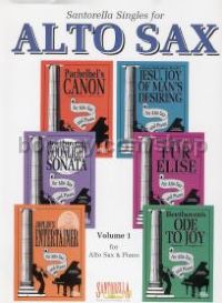 Santorella Singles For Alto Sax vol.1 