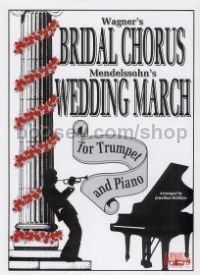 Bridal Chorus/Wedding March Tpt/Piano