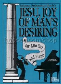 Jesu Joy of Man's Desiring Alto Sax/Piano 