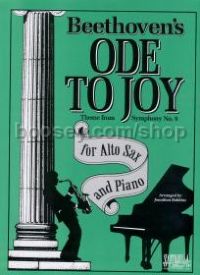 Ode To Joy Alto Sax/Piano 