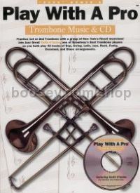 Play With A Pro Trombone (Book & CD)
