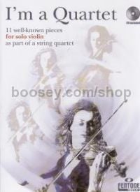 I'm a Quartet Violin (Book & CD)