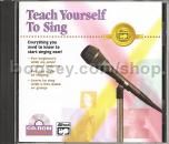 Teach Yourself To Sing CD-Rom (CD Case)