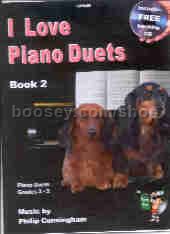 I Love Piano Duets Book 2 (Book & CD)