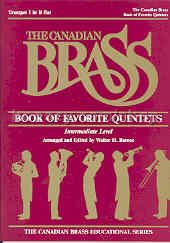 Canadian Brass Book Of Favourites Trumpet 1