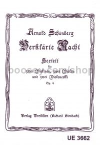 Verklärte Nacht, op. 4 for string sextet (study score)