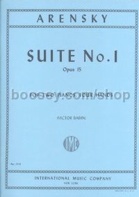 Suite Op. 15 babin 2 Pf