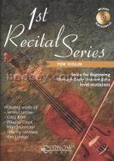 1st Recital Series for Violin (+ CD)