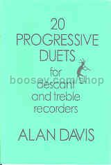 20 Progressive Duets des/tre recorder 