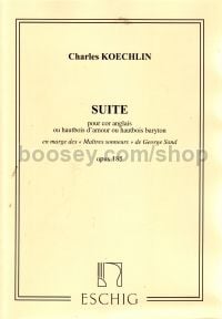 Suite Op. 185 - cor anglais solo