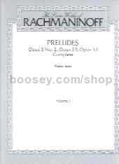 Piano Works vol.I - Preludes (complete)