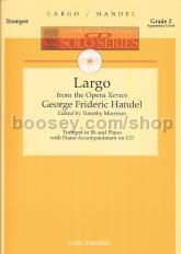 LARGO (Xerxes) Tpt/Piano CD Solo series