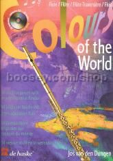 COLOURS OF THE WORLD Flute (Book & CD) 