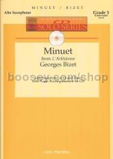 Minuet (L'Arlesienne) Alto Sax CD Solo series