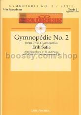 GYMNOPEDIE No2 Alto Sax CD Solo series