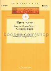 Entr'acte from Carmen Cl/CD Solo Series