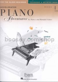 Accelerated Piano Adventures for the Older Beginner: Technique & Artistry (level 1)
