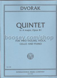 Quintet A Op. 81 Piano Quintet Parts