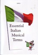 Essential Italian Musical Terms
