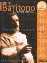Cantolopera - Arias for Baritone, Vol.IV (Baritone & Piano) (Book & CD)