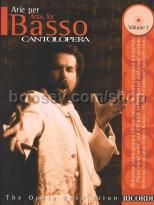 Arias for Bass Vol.3 (Cantolopera) (Bk & CD)