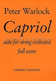 Capriol Suite (Full Score)