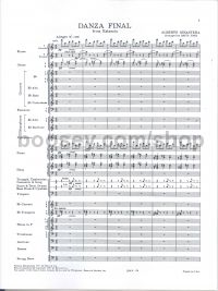 Danza Final (Estancia) (Symphonic Band Full score)