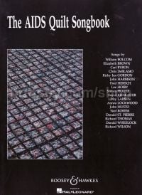 Aids Quilt Songbook (Voice & Piano)