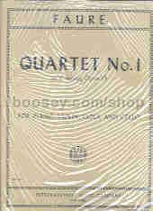 Quartet Cmin Op. 15 Strings & Piano