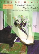 CLASSICAL FAVOURITE DUETS Book 2 Made Easy 