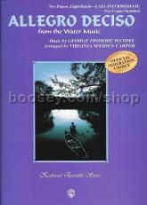 ALLEGRO DECISO (Water Music) Carper 2 pianos 