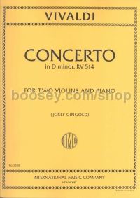 Concerto Dmin 2 Violin 