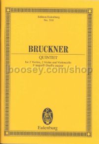 String Quintet F major (Pocket Score)