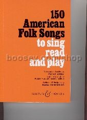 150 American Folk Songs (Songbook)
