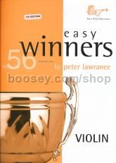 Easy Winners Violin (Book & CD)