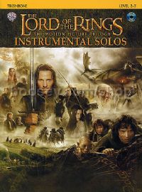 Lord Of The Rings Trilogy Solos Trombone (Book & CD) 