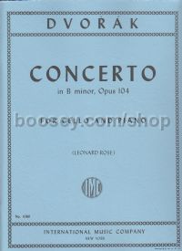Concerto Bmin Op. 104 Vc/Piano