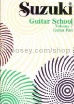 Suzuki Guitar School Vol.7 Guitar Part
