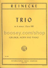 Trio in Amin Op. 188 for Oboe, Horn & Piano