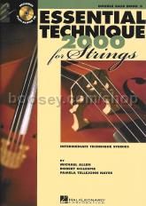 Essential Technique Strings 2000 Book 3 Bass (Book & CD)