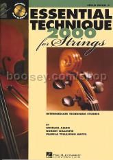 Essential Technique Strings 2000 Book 3 Cello (Book & CD)