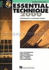 Essential Technique 2000 Book 3 Electric Bass (Book & CD)