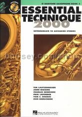 Essential Technique 2000 Book 3 Baritone Sax (Book & CD)