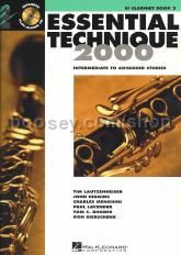 Essential Technique 2000 Book 3 Clarinet (Book & CD)