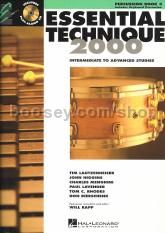 Essential Technique 2000 Book 3 Percussion (Book & CD)
