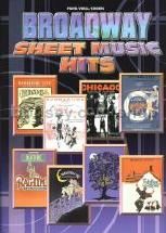 Broadway Sheet Music Hits (Piano, Vocal, Guitar) 