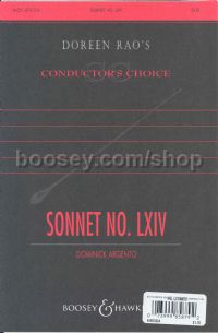 Sonnet No. LXIV (SATB)