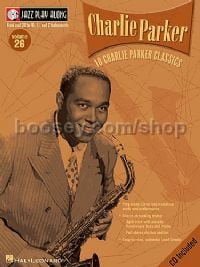 Jazz Play Along 26 Charlie Parker (Jazz Play Along series) Book & CD
