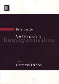 Cantata Profana (TBar Soli, SATB & Orchestra) (Study Score)